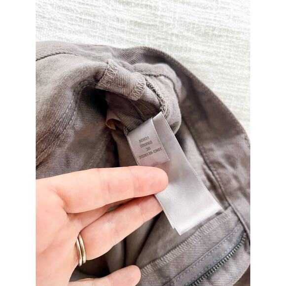 Madewell x MN | Denim Patch-Pocket Micro Mini Skirt | Chalked Fig | Sz 30 - Picture 11 of 11